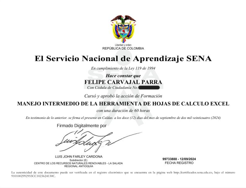Excel Intermedio